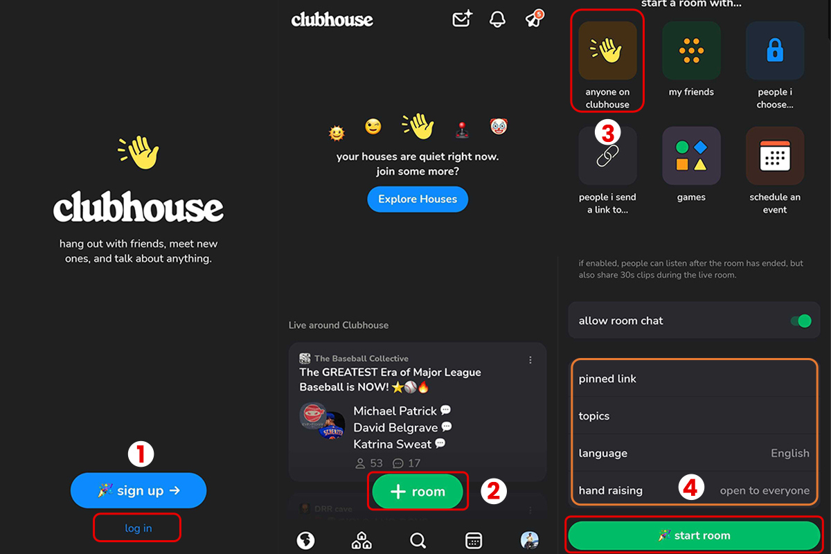 What's new in Clubhouse: Chat feature and friend system